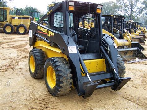 new holland skid steer line up for 2010|new holland ls180 for sale.